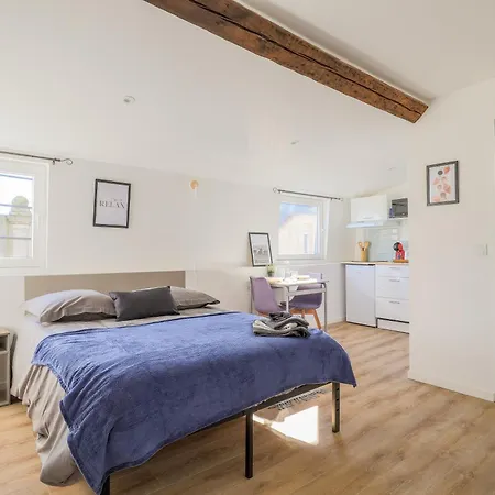 Apartament Zenkaserenity 2- 3 Min Gare-iut-centre, Confort
