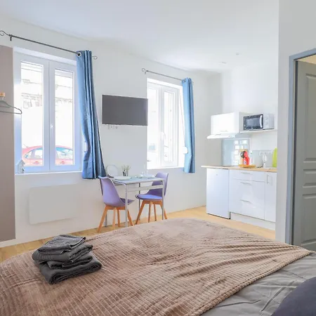 Zenkaserenity 2- 3 Min Gare-iut-wifi-centre, Confort Apartment *