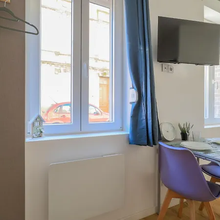 Apartman Zenkaserenity 2- 3 Min Gare-iut-wifi-centre, Confort Saint-Quentin