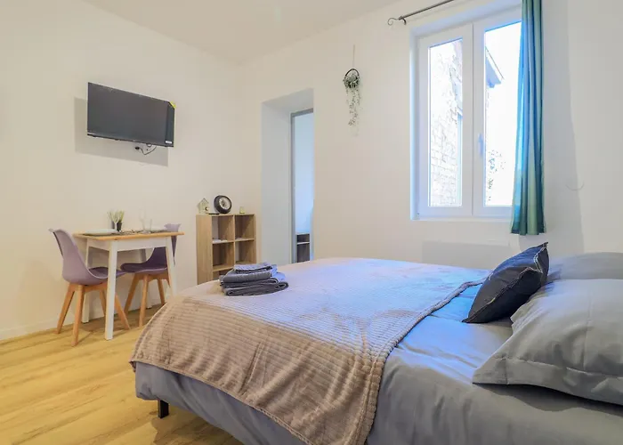 Zenkaserenity 2- 3 Min Gare-iut-wifi-centre, Confort Saint-Quentin (Aisne)