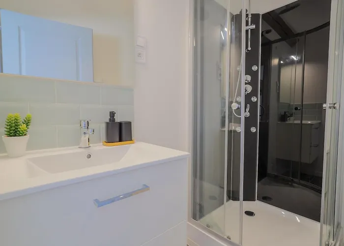 Zenkaserenity 2- 3 Min Gare-iut-wifi-centre, Confort Apartment